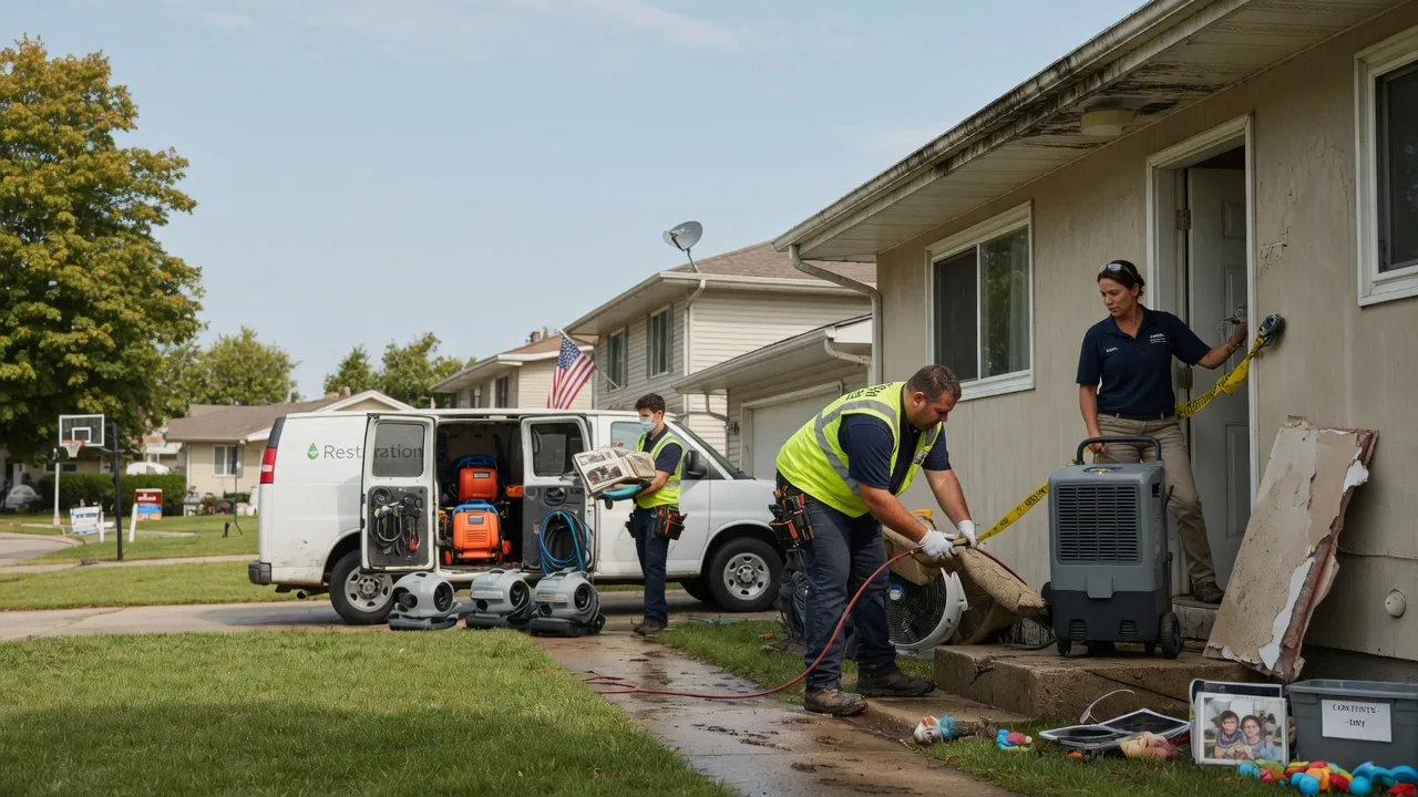 Water Damage Restoration in Groveport, OH near me